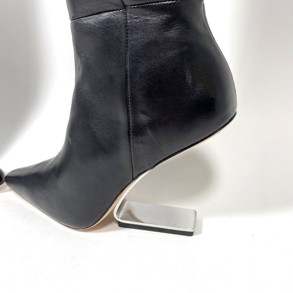 CULT GAIA Black Leather Knee High 'Yasmina' Boots - Picture 10 of 12